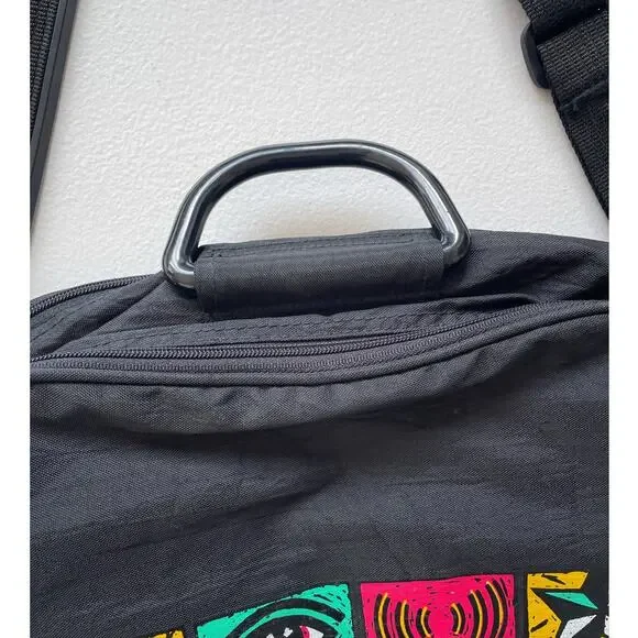 Vtg 1991 MTV Logo Small Shoulder Bag / Nylon Rare Music Awards Television 1990s